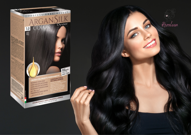 صبغة اويستر بلارغان 1/0 (اسود) OYSTER ARGAN SILK 1/0 (BLACK)