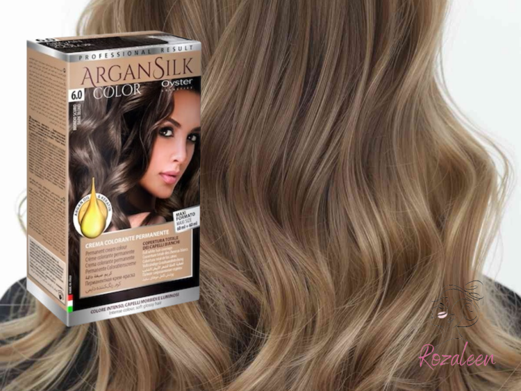 OYSTER ARGAN SILK  6/0 ( DARK BLOND ) صبغة اويستر بلارغان اشقر غامق 