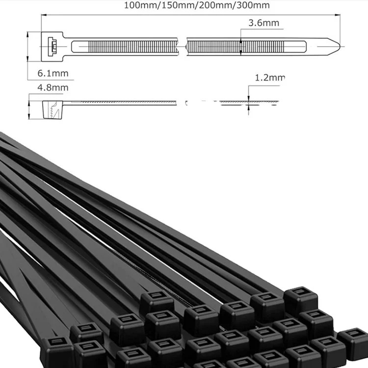 مربط بلاستيك Cable Wire Zip Ties
