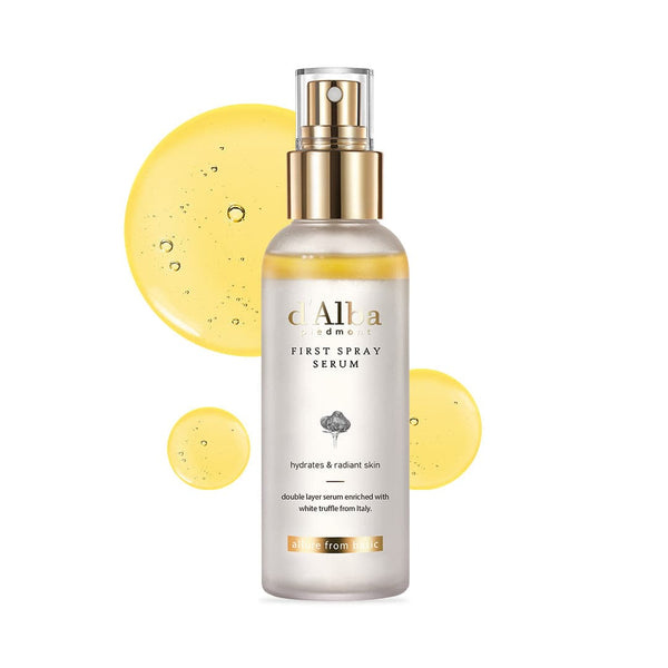 d'Alba  White Truffle First Spray سيروم بخاخ مضيء للبشرة بالكمأ الابيض