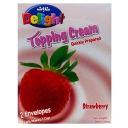 نون كريمة فراولة 72غم