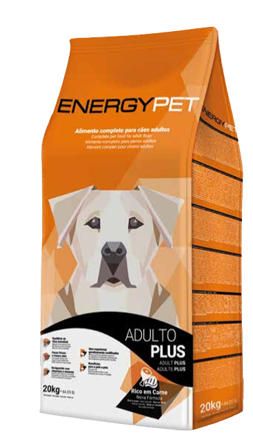 ENERGYPET Adult Dog Plus Complete pet food for adult dogs.