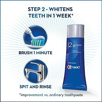 crest gum detoxify + whitening two-step toothpaste ‎طقم معجون اسنان كرست بروفيشنال بخطوتين