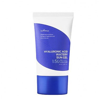 Isntree - Hyaluronic Acid Watery Sun Gel SPF50+PA++++ 50ml - واقي الشمس المائي من ازنتري ٥٠مل
