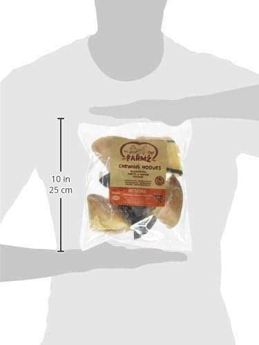 Duvo Farmz Chewing Hooves Dog Snack 6-Pieces
