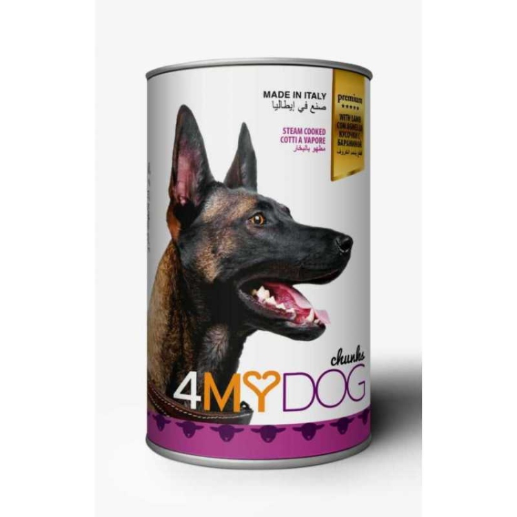 4MY DOG Bites Lamb 400 gr
