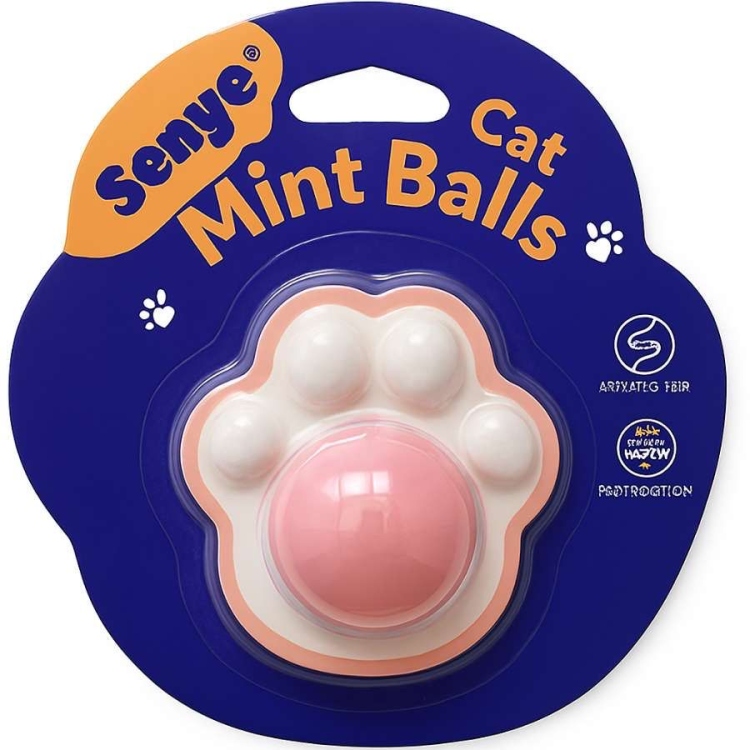 Paw catnip toy