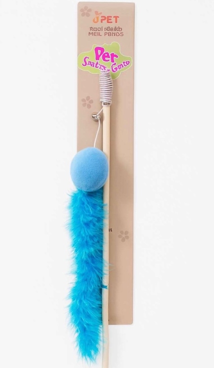 Feather cat toy