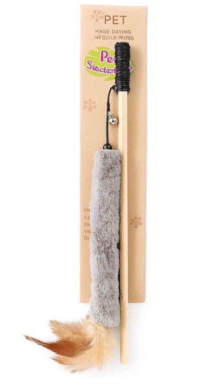 Feather cat toy
