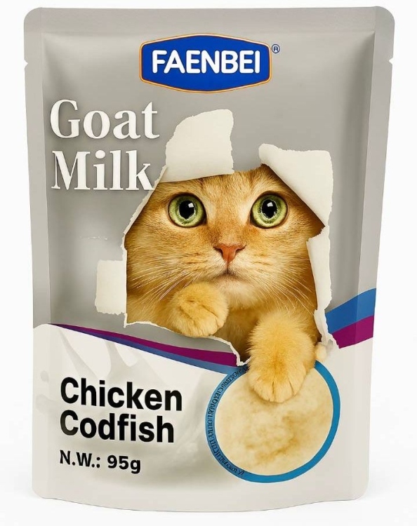  FAENBEI Goat Milk Chicken & Codfish Flavor