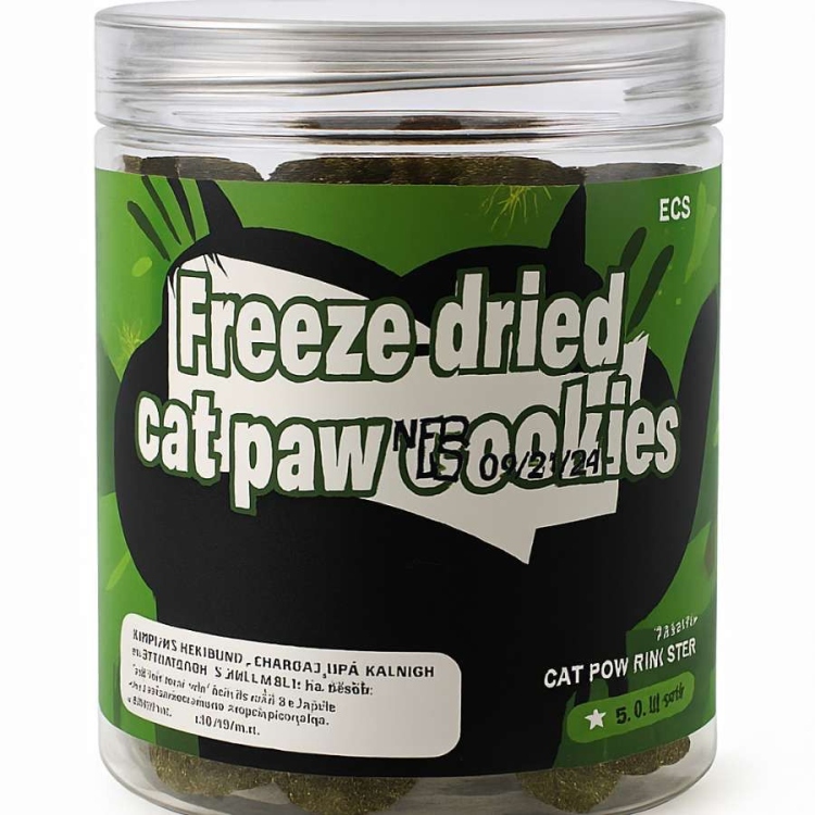 Freeze - Dried Cat Paw Cookies