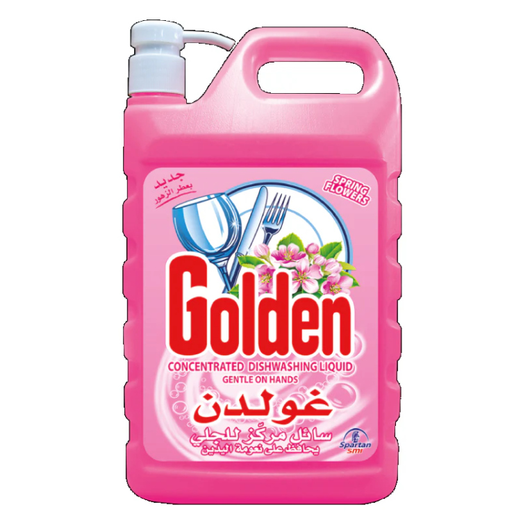 جولدن سائل جلي 2000مل مع ضاغطة
