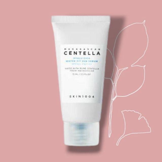 Skin1004 Madagascar Centella Hyalu-Cica Water-Fit Sun mini size واقي الشمس سنتيالا.