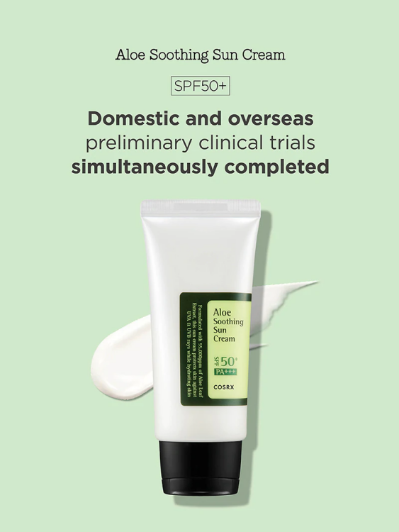 COSRX - Aloe Soothing Sun Cream SPF50 PA+++ /50ml