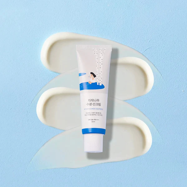ROUND LAB, Birch Juice Moisturizing Sunscreen SPF 50+ PA++++ راوند لاب، واقي شمس مرطب كيميائي