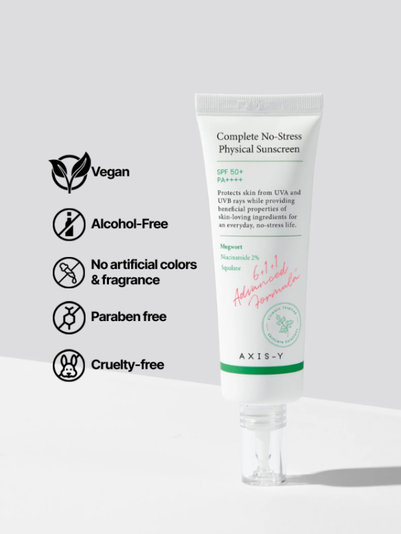 AXIS-Y - Complete No-Stress Physical Sunscreen /50ml 