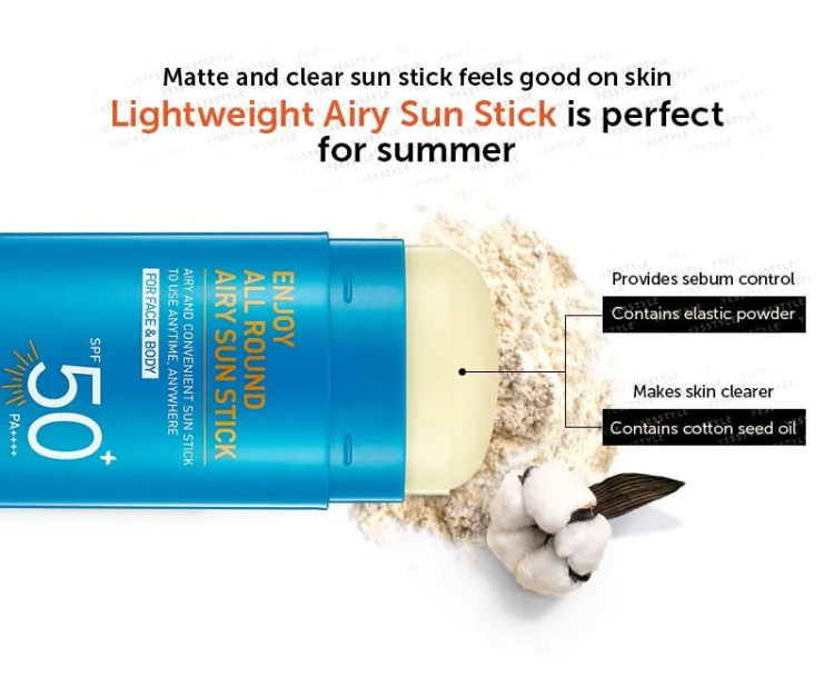 SCINIC . Enjoy Super Active Airy Sun Stick