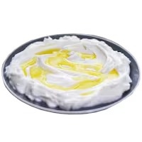 لبنة بقرية جامدة