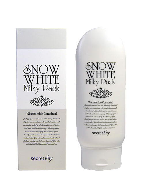 Secret Key Snow White Milky Pack Whitening Cream 200 g