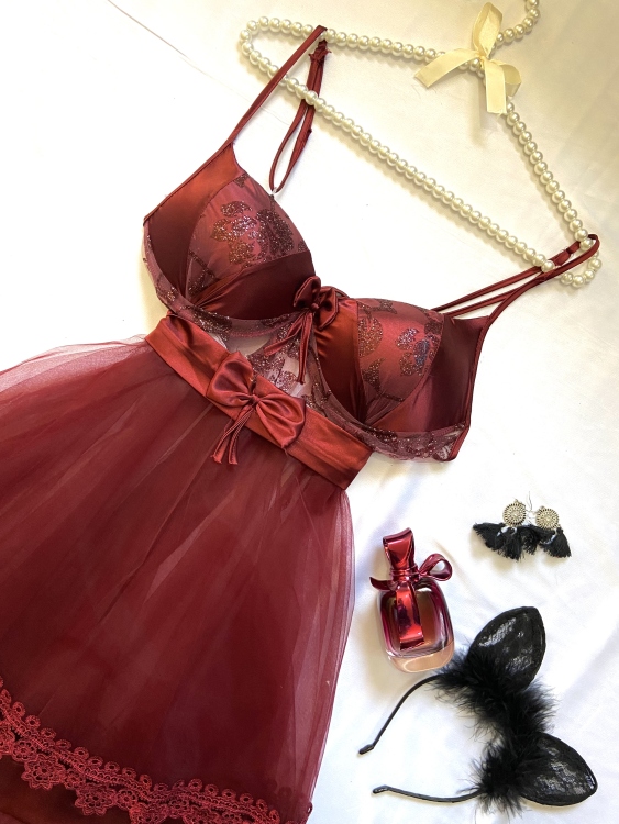 بيبي دول ١ باللون الخمري