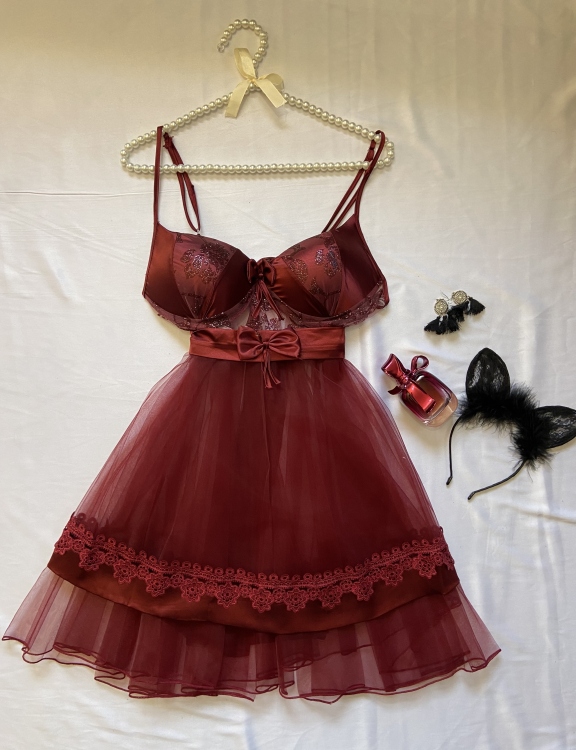 بيبي دول ١ باللون الخمري