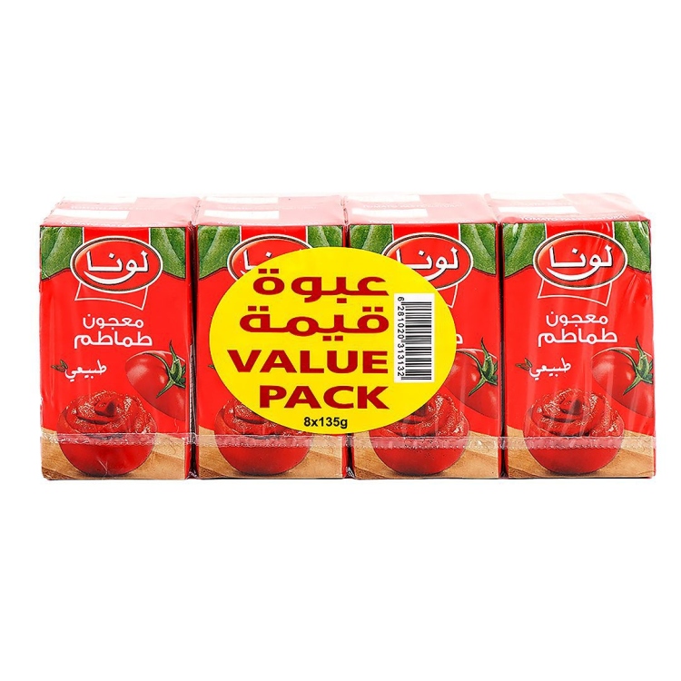 لونا معجون طماطم 4*135غم