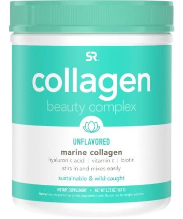 Sports Research, Collagen Beauty Complex, Marine Collagen, Unflavored, 5.75 oz (163 g)