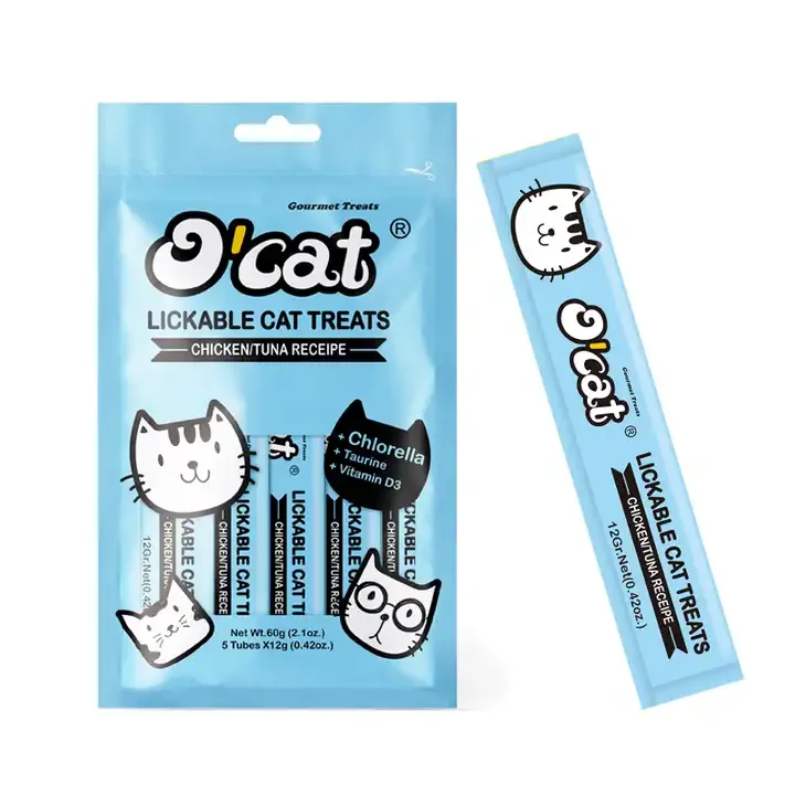 او كات-مكافآت كريمية للقطط بنكهة التونا