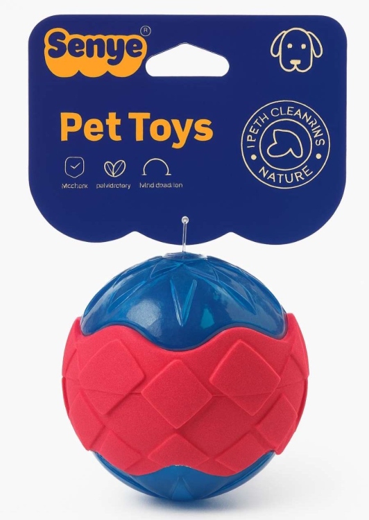 Glowing dog ball