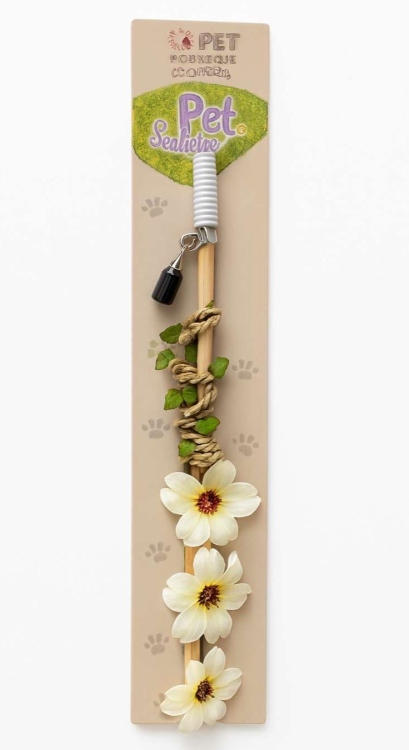Flower cat toy 