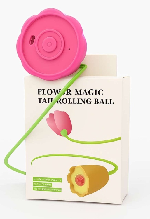 Flower Magic Tail Rolling Ball