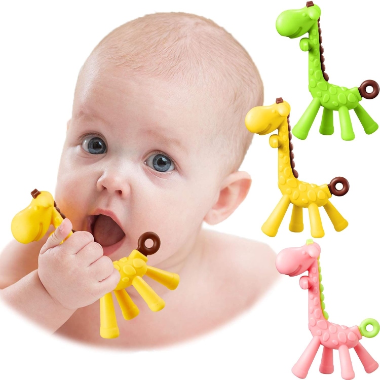 عضاضة زرافة لتسنين السيليكون عالية الجودة