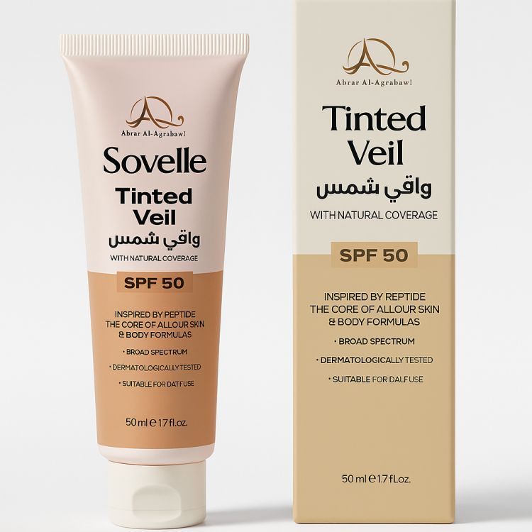 سوڤيل تنت ڤيل واقي الشمس مع لون لجميع البشرات 