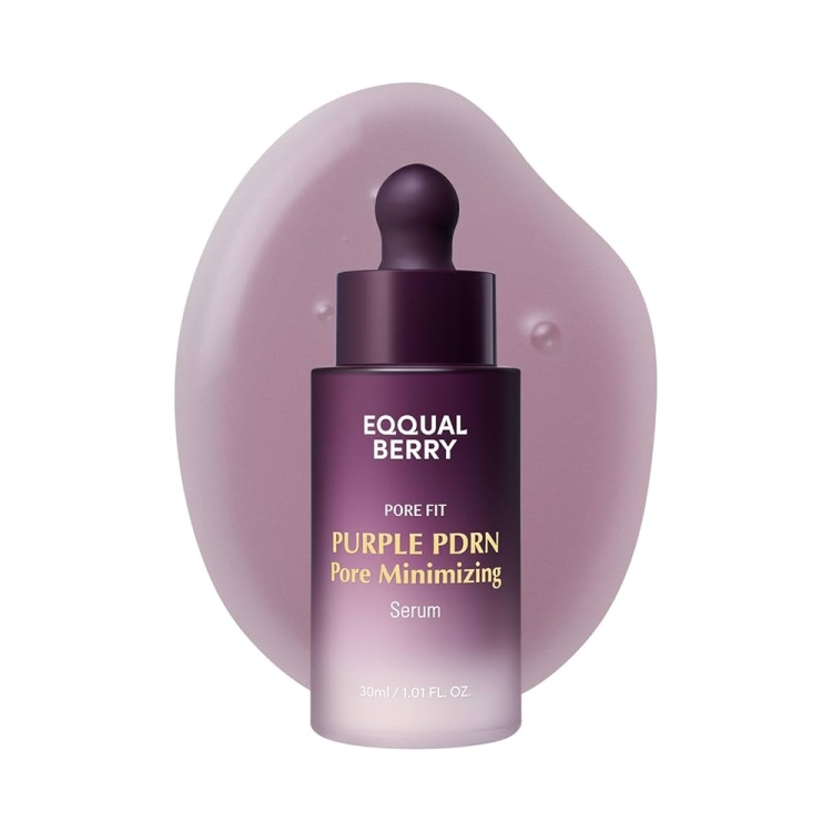 EQQUALBERRY Purple PDRN Pore Minimizing Serum 