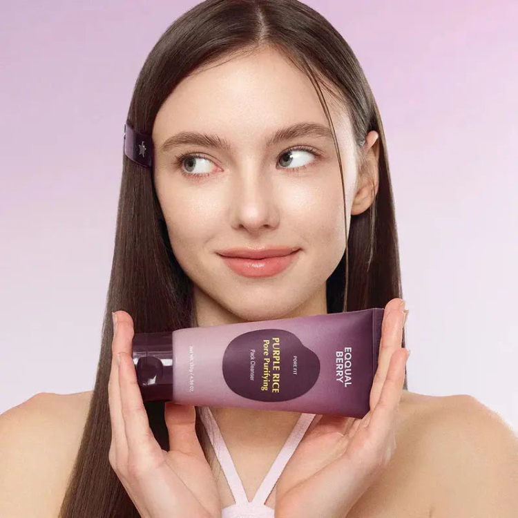 EQQUALBERRY - Purple Rice Pore Purifying Pack Cleanser إيكوالبيري - منظف المسام من الأرز الأرجواني