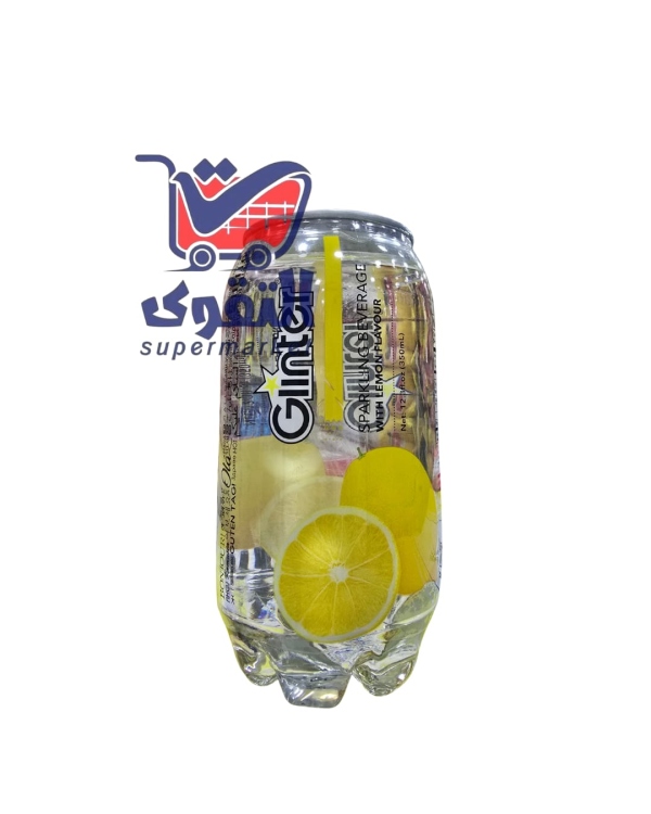 جلينتر مياه غازية نكهة ليمون 330مل