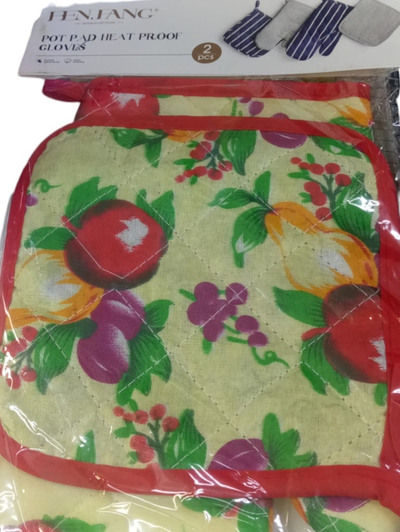كفوف فرن و مسكة