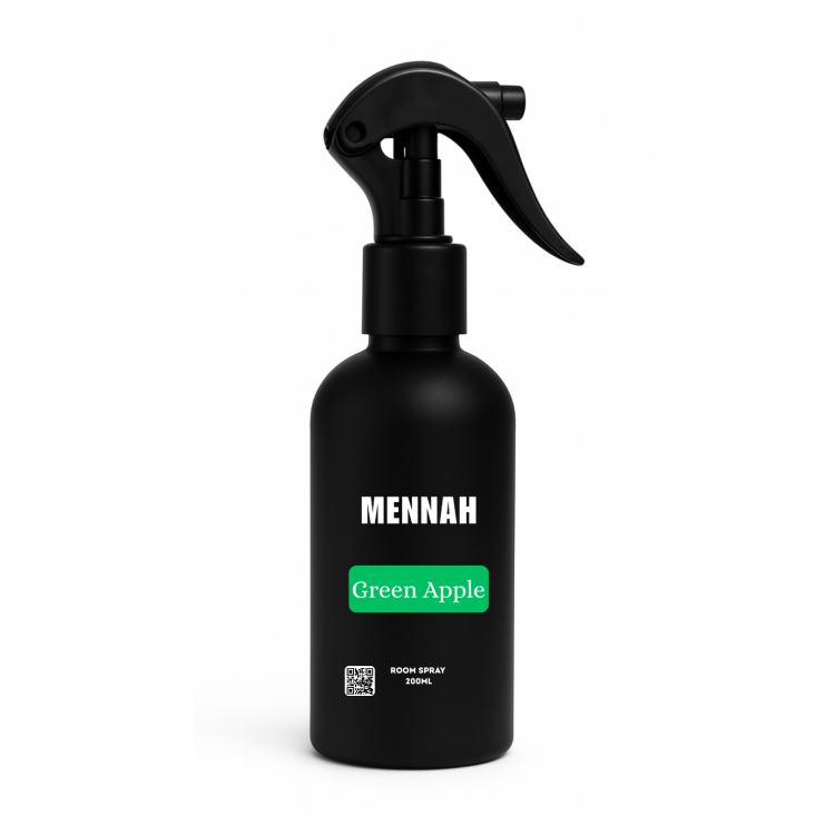معطر الغرف MENNAH Room Spray – Green Apple