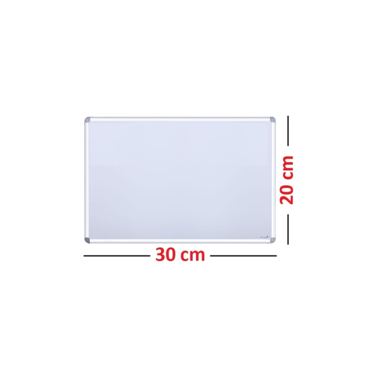 وايت بورد اطار المنيوم 20X30 سم 