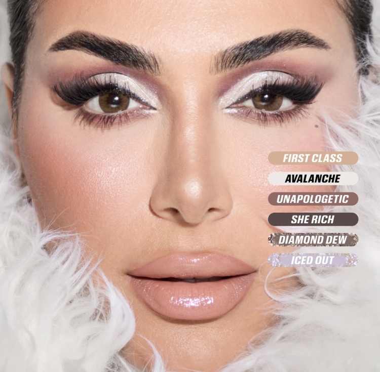 Huda Beauty Icy Nude Eyeshadow Palette 