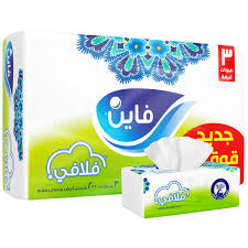 فاين فلافي 200 منديل مزدوج * 3 باكيت 