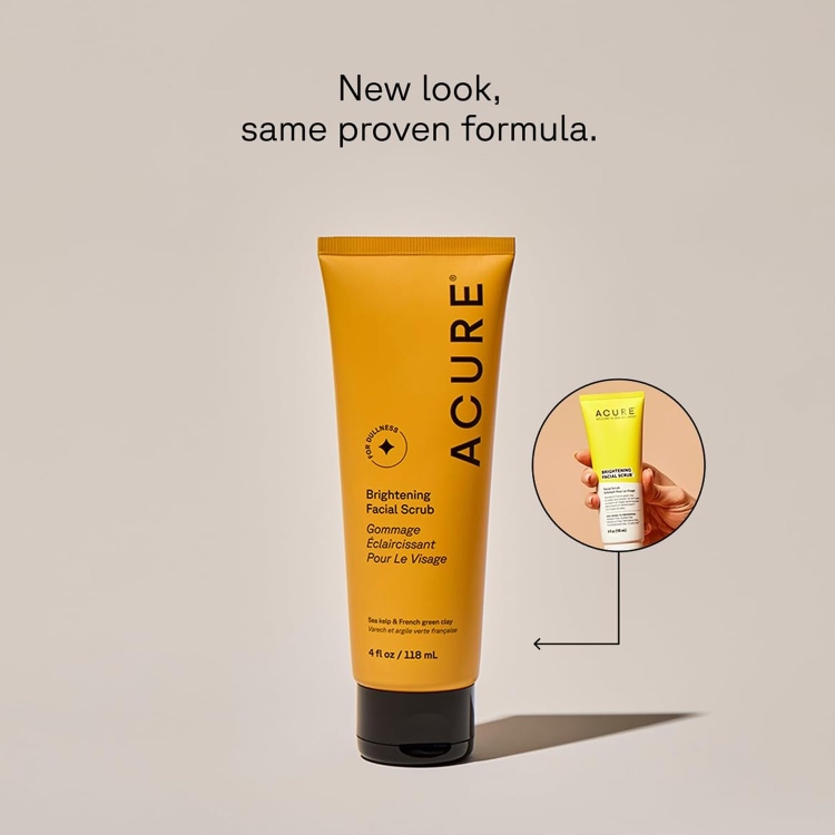 Acure, Brightening Facial Scrub 