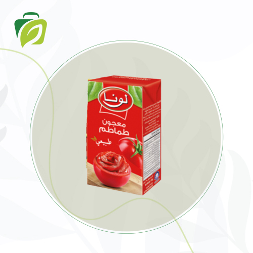 معجون طماطم لونا 135غم
