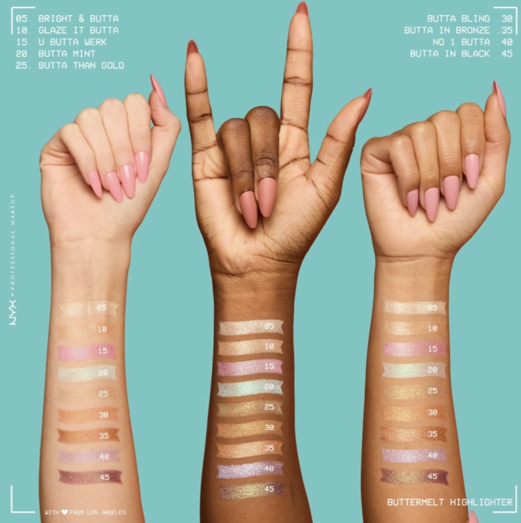 NYX Professional Makeup Buttermelt Highlighter