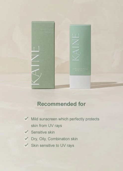 KAINE Green Fit Pro Sun SPF55 واقي شمس فيزيائي 