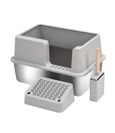 Stainless steel litter box jz-331