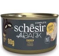 Schesir After Dark Chicken Pate Adult Cat Wet Food 