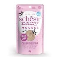 Schesir Baby Mousse Kitten Cat Chicken 