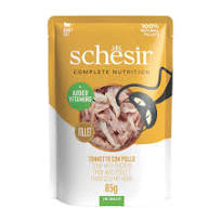 SCHESIR CAT POUCH TUNA WITH CHICKEN