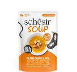 Schesir Cat Wet Food In Soup Tuna with Carrots & Pumpkin 